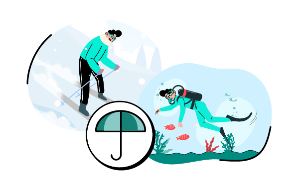 運動或極限活動保障